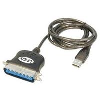 LINDY USB to Parallel Adapter - 36 Way (Centronics) 1.5m