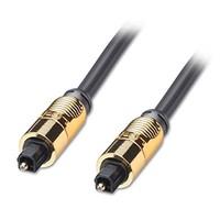 LINDY 30m Gold TosLink SPDIF Digital Optical Cable