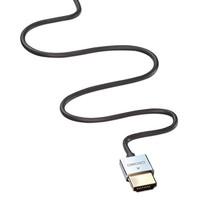 LINDY 1m CROMO Slim High Speed HDMI to Micro HDMI Cable with Ethernet