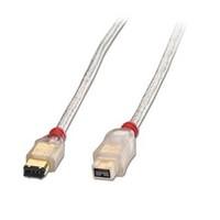LINDY 20m Premium FireWire 800 Cable - 6 Pin Male to 9 Pin Bilingual Male