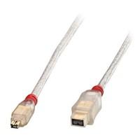 LINDY 15m Premium FireWire 800 Cable - 4 Pin Male to 9 Pin Bilingual Male