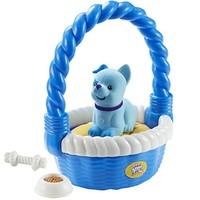 little live pets sweet talking puppy with basket pal blue