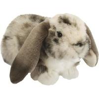 Living Nature British Wildlife Dutch Lop Ear Rabbit Soft Toy - Grey by Living Nature