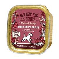 Lily\'s Kitchen Foragers Feast with Apples & Blueberries Tray
