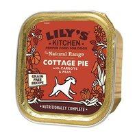 Lily\'s Kitchen Cottage Pie with Carrots & Peas Tray - The Natural Range