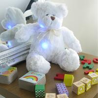 Light Up Blushing Teddy Bear