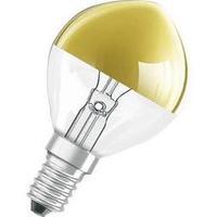 Light bulb 80 mm OSRAM 230 V E14 40 W Gold EEC: n/a Teardrop shape dimmable Content 1 pc(s)