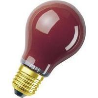 Light bulb 94 mm OSRAM 230 V E27 11 W Red EEC: E Pear shape Content 1 pc(s)