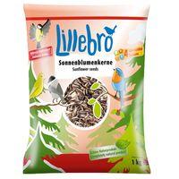 Lillebro Sunflower Seeds for Wild Birds - Economy Pack: 3 x 1kg