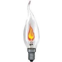 Light bulb 130 mm Paulmann 230 V E14 3 W Clear EEC: E Candle shape dimmable Content 1 pc(s)