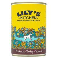 lilys kitchen chicken turkey casserole for dogs saver pack 24 x 400g