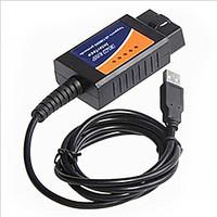 Lines Of Auto Fault Diagnosis Instrument Elm327 Obd2 Driving Computer Usb Cable