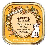 lilys kitchen whisker lickin chicken for cats 19 x 85g