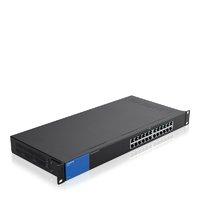 linksys lgs124 24 port desktop gigabit network switch