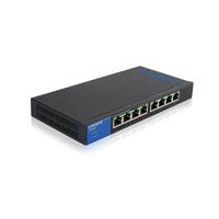 Linksys LGS-108P - 8-Port Desktop Gigabit PoE Switch