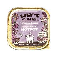 lilys the natural range hungry hunters hotpot for cats 100g