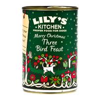 Lily\'s Three Bird Feast for Dogs - 400g