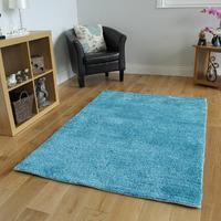 Light Blue High Sheen Quality Modern Rug - Juno 80x150