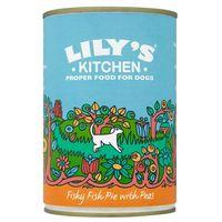 Lily\'s Kitchen Fishy Fish Pie with Peas for Dogs - 6 x 400g