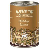 Lilys Kitchen Sunday Lunch for Dogs - Saver Pack: 24 x 400g