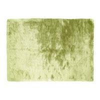 Lime Green Silky Shaggy Rug Pari 75X150