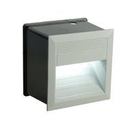 Liam 1.5W LED Wall Guide Silver IP65 40LM - 85437