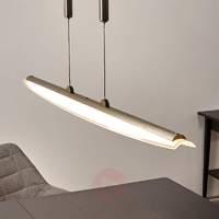 linear led pendant light clariss adj height