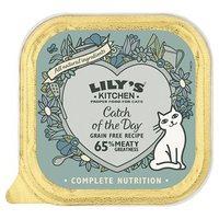 lilys kitchen cat catch of the day tray 85g