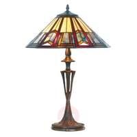 LILLIE elegant Tiffany-style table lamp