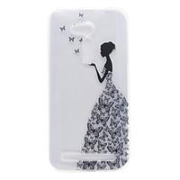 Little Girl Pattern High Permeability TPU Material Phone Shell For ASUS ZB551KL ZB452KG