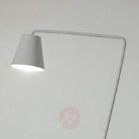 Linear LED floor lamp CONUS, grey