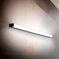 Linear LED wall light PARI, 60 cm, aluminium