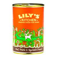 lilys beef potato vegetable dinner for dogs 400g