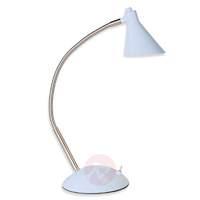 Light blue LED desk lamp Milou