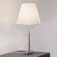 Lilly Shade Table Light in Matte Nickel