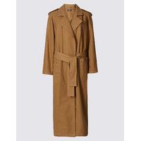 limited edition pure cotton trench coat with stormwear