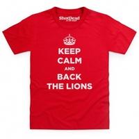 Lions 2017 Keep Calm Kid\'s T Shirt