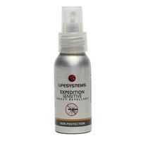 lifesystems expedition sensitive insect repellent silver silver