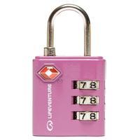 Lifeventure TSA Combi Lock - Pink, Pink