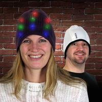 Light Up Reversible Beanie Hat