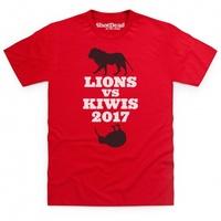 Lions 2017 Versus Kiwis T Shirt