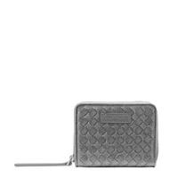 liebeskind wallets conny woven glossy grey