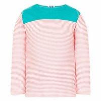 Lighthouse Daisy Girls Jersey Seaspray Stripe