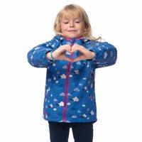 Lighthouse Girls Ella Waterproof Coat Cloud Print