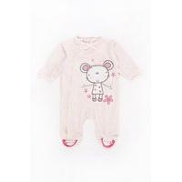 Light Pink Mouse Baby Grow
