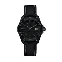 Limited Edition TAG Heuer Aquaracer Black Phantom men\'s titanium black strap watch