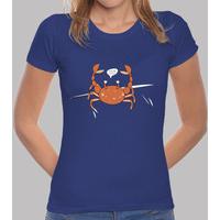 little crab blue short