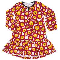 Lion Print Dress - White quality kids boys girls