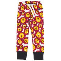 lion print baby leggings white quality kids boys girls