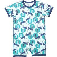 Lion Print All-in-one Kids Pyjamas - Turquoise quality kids boys girls
